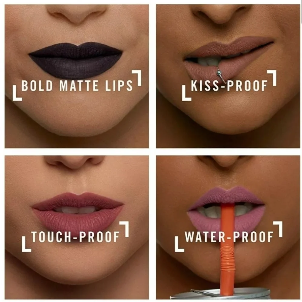 2 Rimmel Stay Matte Liquid Lip Color‎ Scandalous